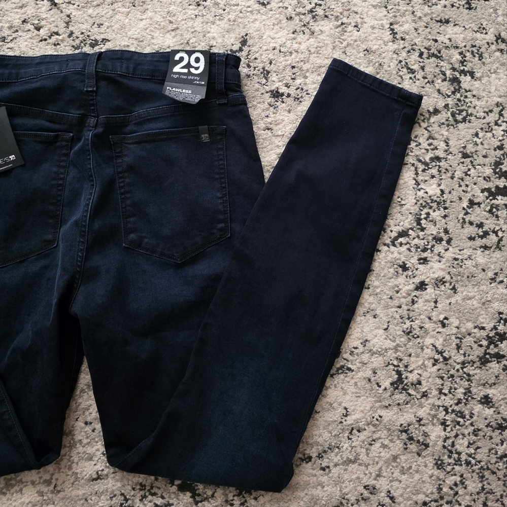 Joe's Jeans Highrise Skinny Jeans Wmns Size 29 Dark Wash Blue NWT City Chic Goth